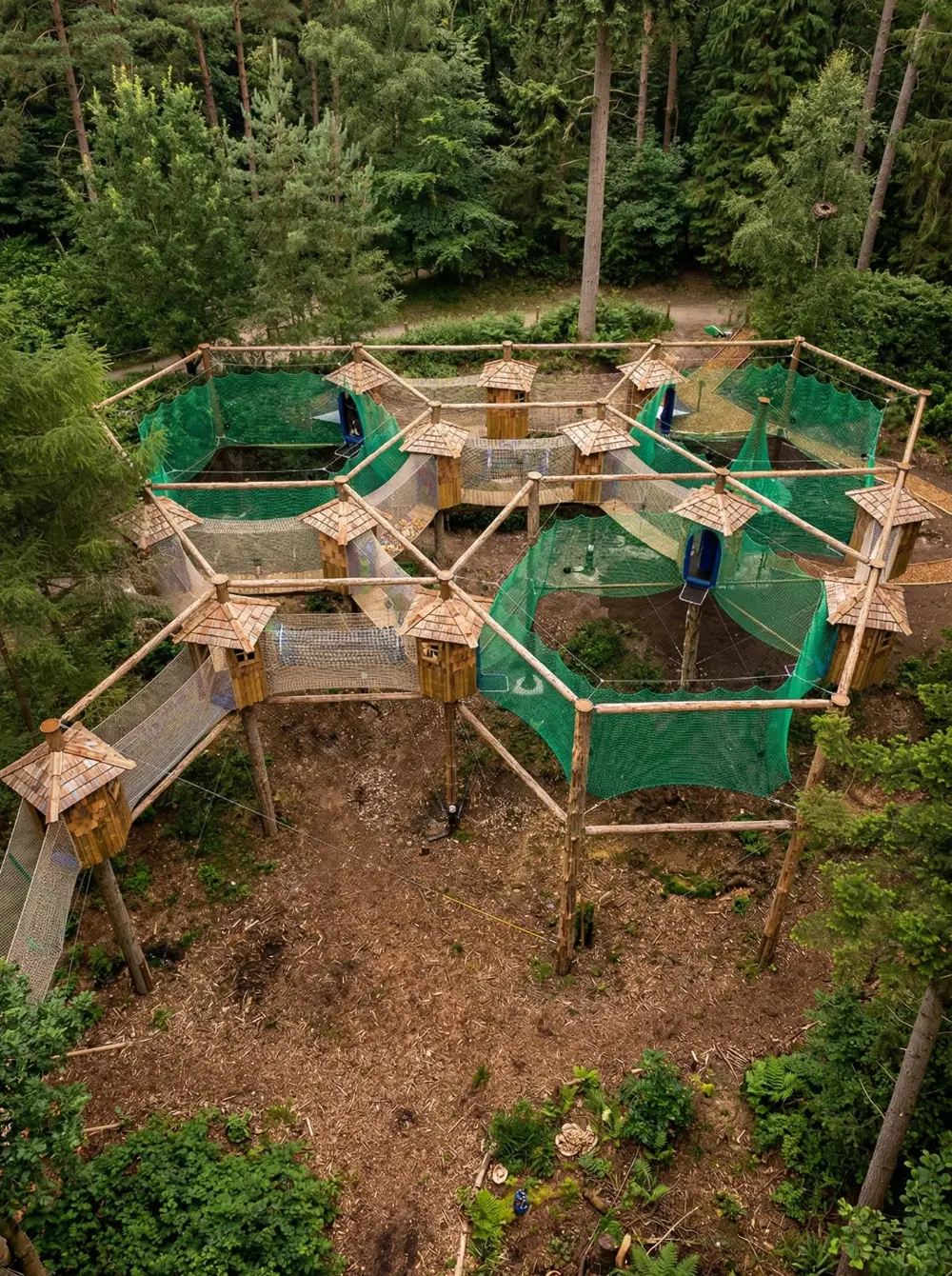 Netz-Abenteuer — gemeinsames gurtfreies Netzerlebnis