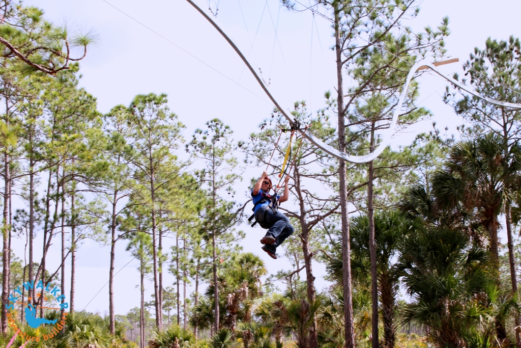 ZipCoaster, the Roller Coaster Zipline Skywalker Adventure Builders